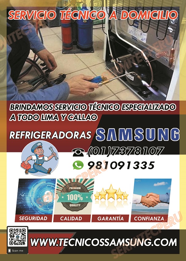 soluciones Servicio Técnicos refrigeradoras SAMSUNG 981091335  BELLAVISTA CALLAO